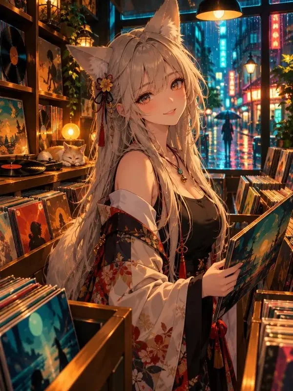 夜班便利店的狐仙封面